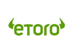etoro wallet logo zielone białe tło