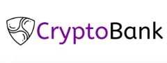 cryptobank-logo-fioletowo czarny napis białe tło wąskie litery