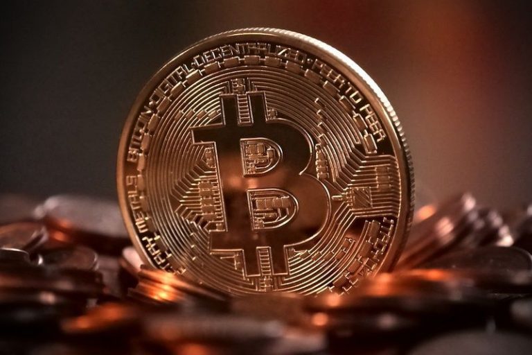 Bitcoin moneta kryptowaluty tapeta