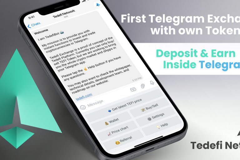 tedefi blockvhain telegram app