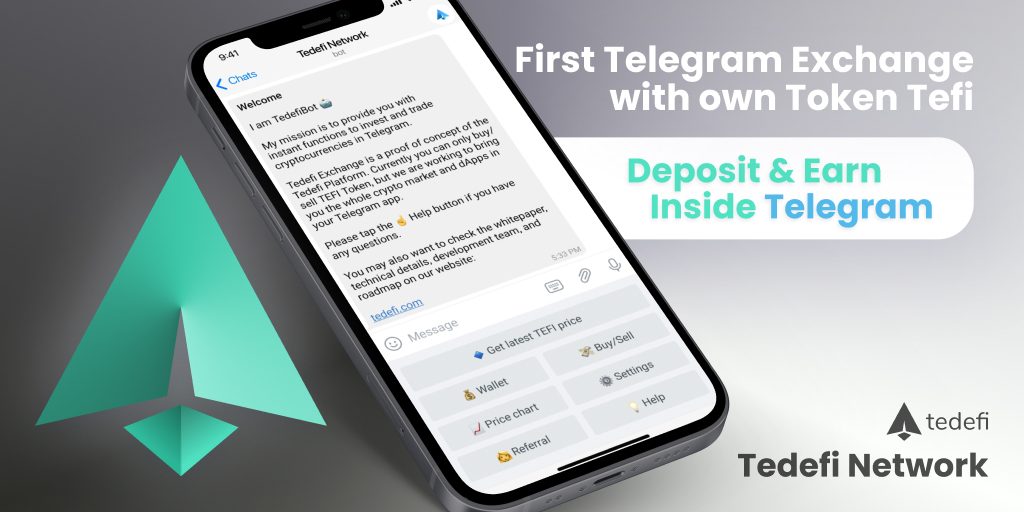 tedefi blockvhain telegram app